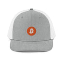 Bitcoin Logo Richardson Trucker Hat