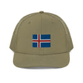 Iceland Flag Richardson Trucker Hat