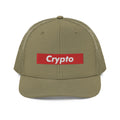 Crypto Box Logo Richardson Trucker Hat