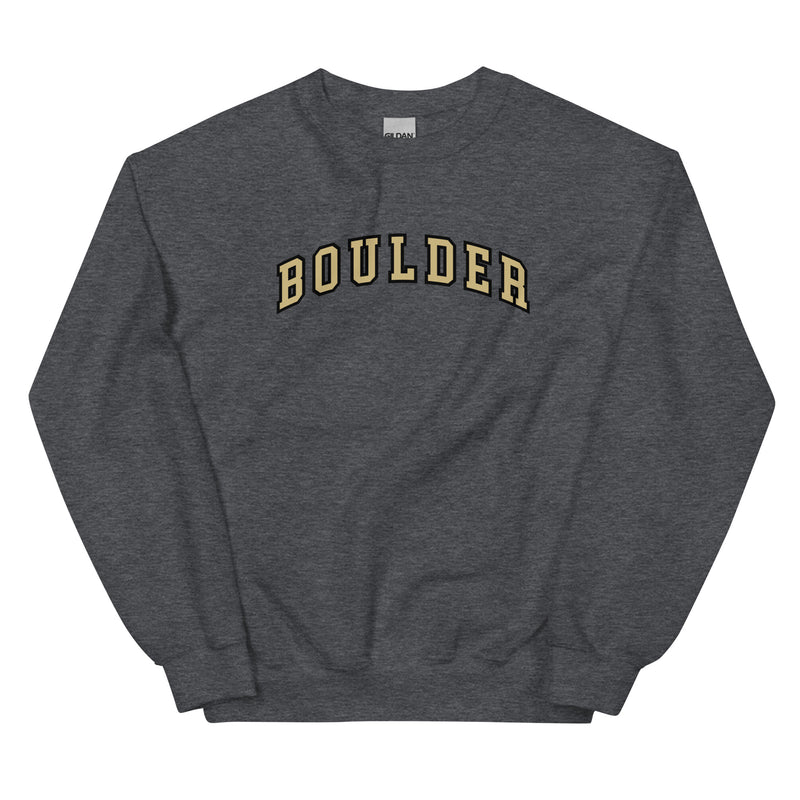 Boulder Colorado Collegiate Crest Champion Sweatshirt