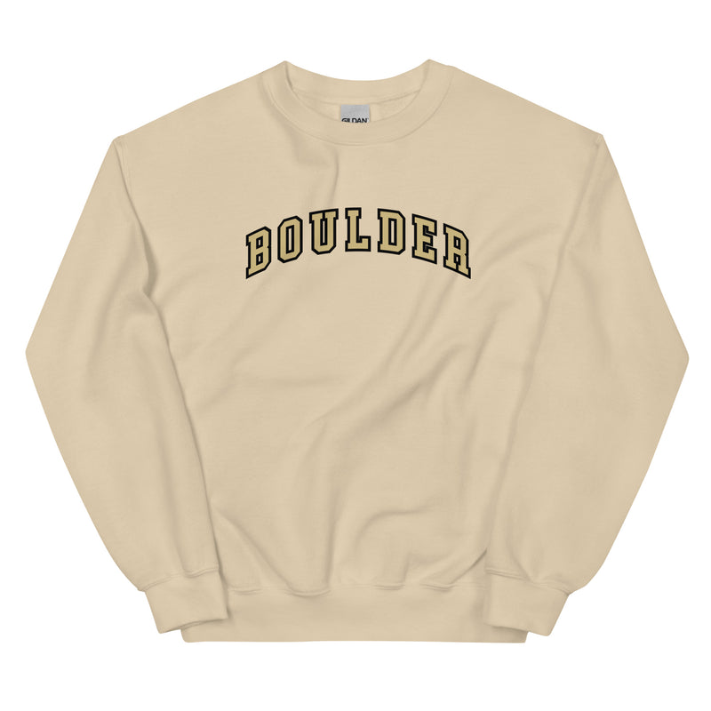 Boulder Colorado Collegiate Crest Champion Sweatshirt