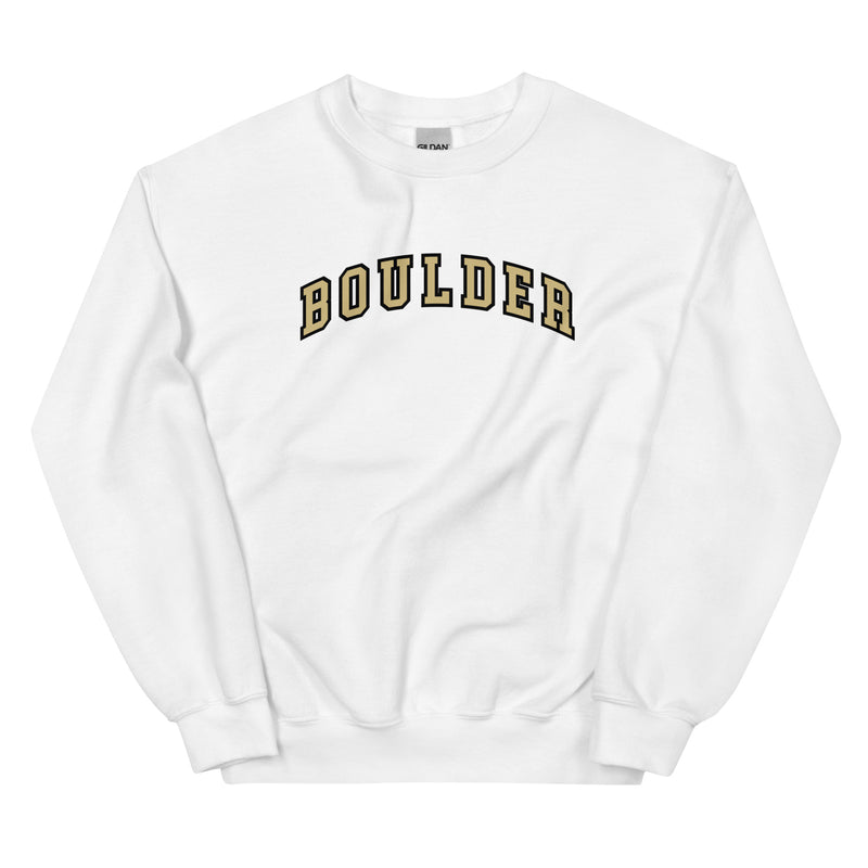 Boulder Colorado Collegiate Crest Champion Sweatshirt