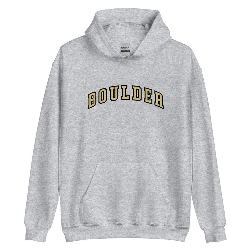 Boulder Colorado Collegiate Cres Hoodie