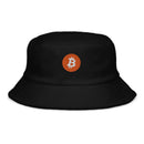 Bitcoin Logo Terry Cloth Bucket Hat