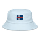 Iceland Flag Terry Cloth Bucket Hat