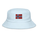 Norway Flag Terry Cloth Bucket Hat