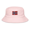 Norway Flag Terry Cloth Bucket Hat
