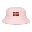 Norway Flag Terry Cloth Bucket Hat