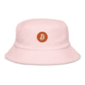 Bitcoin Logo Terry Cloth Bucket Hat