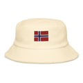 Norway Flag Terry Cloth Bucket Hat