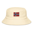 Norway Flag Terry Cloth Bucket Hat