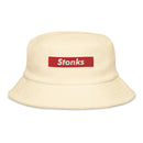 Stonks Box Logo Terry Cloth Bucket Hat