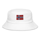 Norway Flag Terry Cloth Bucket Hat