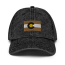 Boulder Colorado Flag Faded Dad Hat