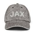 JAX Jacksonville Airport Code Faded Dad Hat