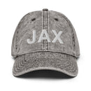 JAX Jacksonville Airport Code Faded Dad Hat