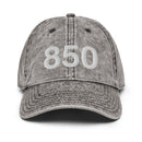 850 Florida Panhandle Faded Dad hat