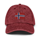 Norway Flag Faded Dad Hat