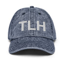 TLH Tallahassee Airport Code Faded Dad Hat