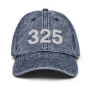 325 Abilene TX Area Code Faded Dad Hat