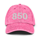 850 Florida Panhandle Faded Dad hat