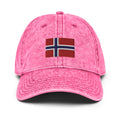 Norway Flag Faded Dad Hat