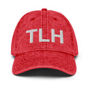 TLH Tallahassee Airport Code Faded Dad Hat