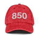 850 Florida Panhandle Faded Dad hat
