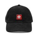 Switzerland Flag Corduroy Hat