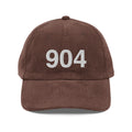 904 Jacksonville Area Code Corduroy Hat