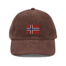 Norway Flag Corduroy Hat
