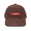 Crypto Box Logo Corduroy Hat