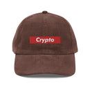 Crypto Box Logo Corduroy Hat