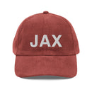 JAX Jacksonville Airport Code Corduroy Hat