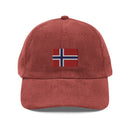 Norway Flag Corduroy Hat