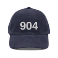 904 Jacksonville Area Code Corduroy Hat