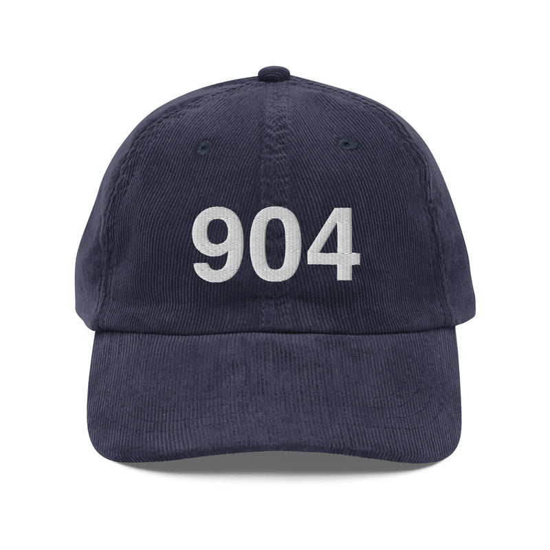 904 Jacksonville Area Code Corduroy Hat