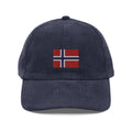 Norway Flag Corduroy Hat