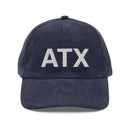 ATX Austin TX City Code Corduroy Hat