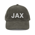 JAX Jacksonville Airport Code Corduroy Hat