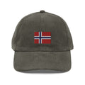 Norway Flag Corduroy Hat
