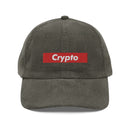Crypto Box Logo Corduroy Hat