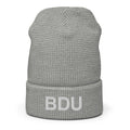 BDU Boulder Airport Code Waffle Beanie