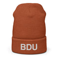 BDU Boulder Airport Code Waffle Beanie