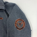 Gray & Black Texas Longhorns Hoodie Size L