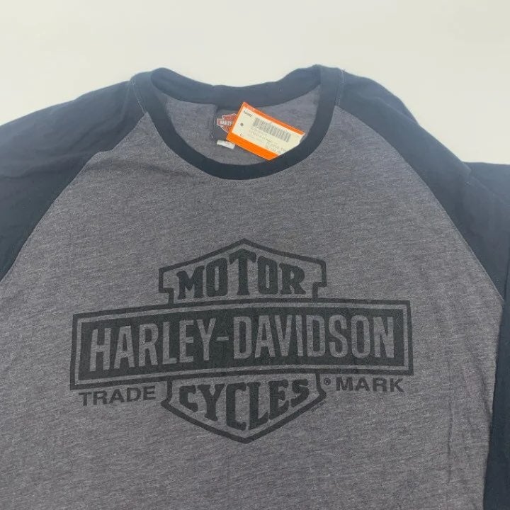 Long Sleeve Seattle WA Harley Davidson T-shirt Size 2XL