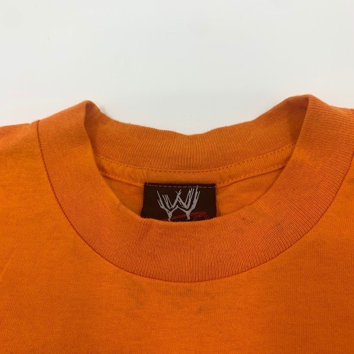 Vintage Orange WWF John Cena T-shirt