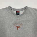 Women's Gray Nike Texas Longhorns Center Swoosh Sweatshirt Size XL