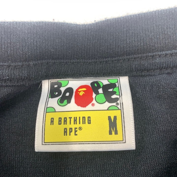 Bape A Bathing Ape Shark Head T-Shirt Size M