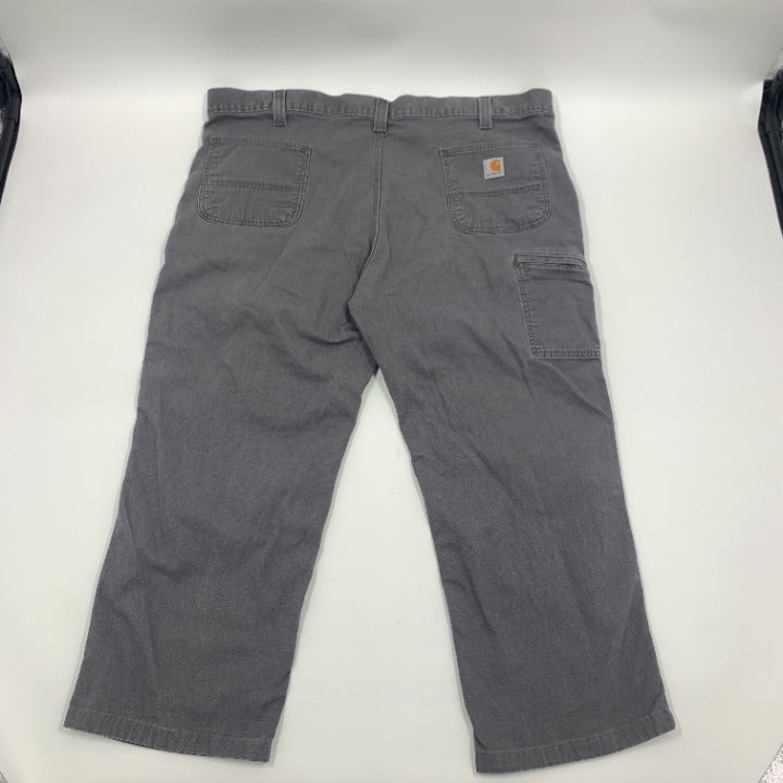 Gray Carhartt Relaxed Fit 5 pocket Pants Size 44x26